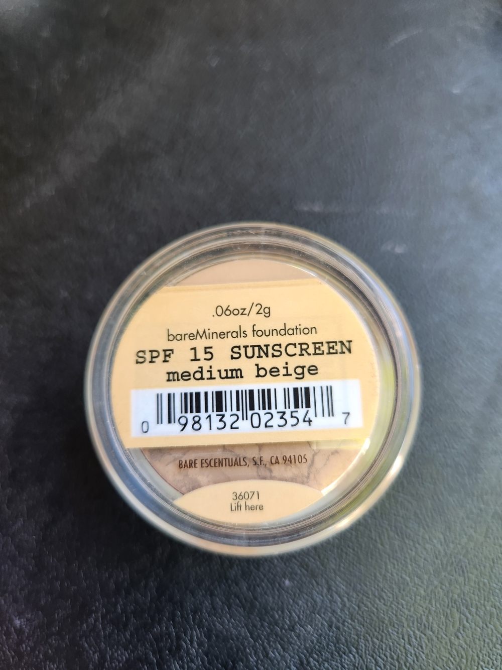 bareMinerals SPF 15 Sunscreen Foundation